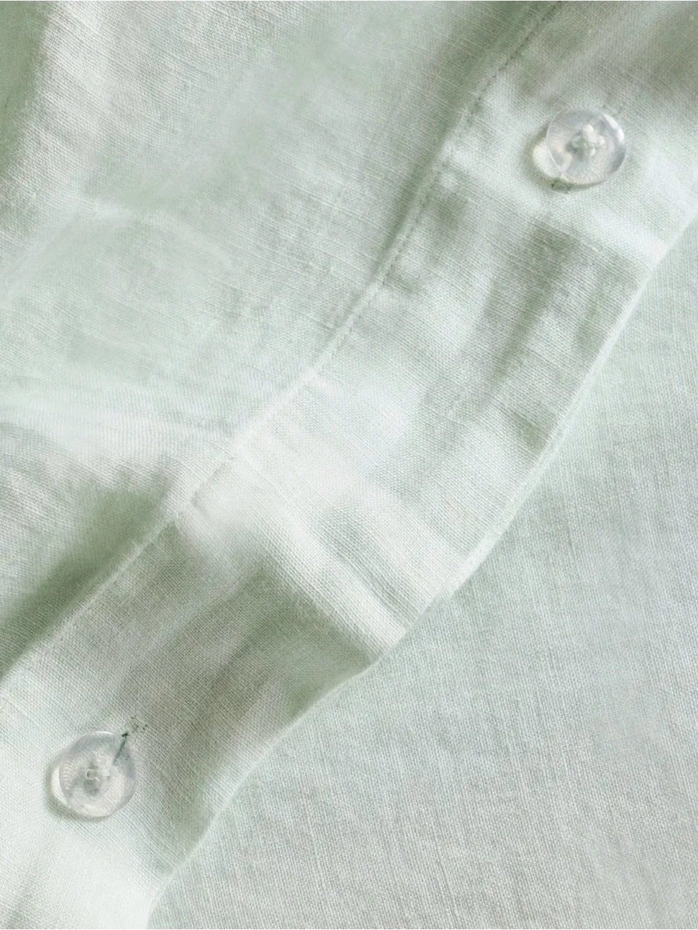 Limited Edition Mint European Linen Duvet Cover Set - Retail $204
